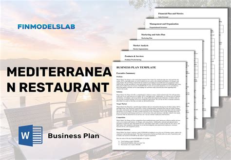 Mediterranean Restaurant Business Plan